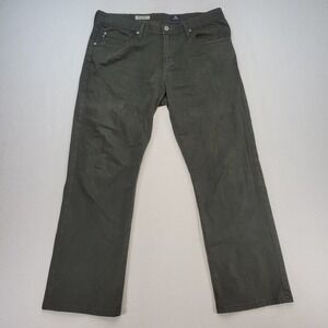 AG Adriano Goldschmied Mens Pants 34x29* Black Protege Straight Stretch Chino